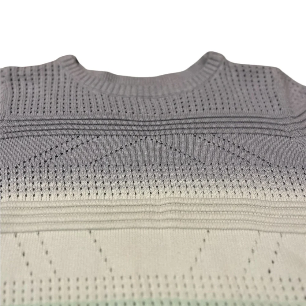 Lululemon Ivviva Youth Ombre Calm After Practice Loose Knit Sweater - Picture 4 of 10